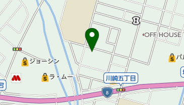 長岡三古老人福祉会 高齢者総合福祉相談センター川崎の地図画像