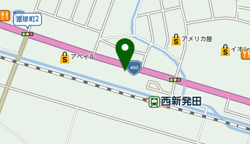 シティバス貸切バス部の地図画像