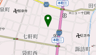 高長治療院の地図画像