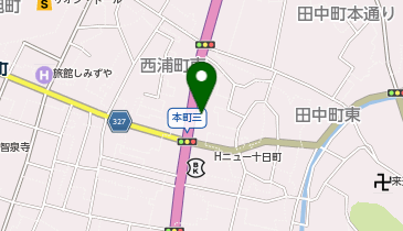 レストランオガワヤの地図画像