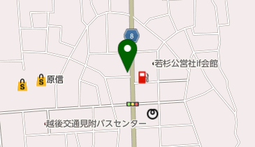 スナックナインの地図画像