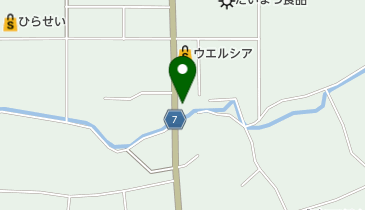 蒲鉄トラベル村松店の地図画像