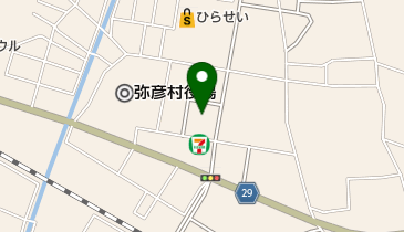 クリーニングショップみやざき弥彦店の地図画像