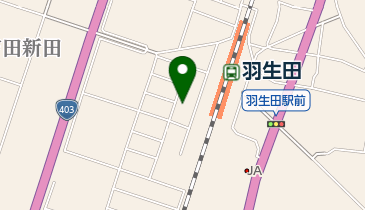 羽生田調剤薬局の地図画像