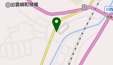 川西公会堂の地図画像