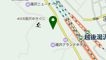 湯沢町健心館整体療術の地図画像