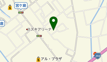 室井ピアノ教室の地図画像