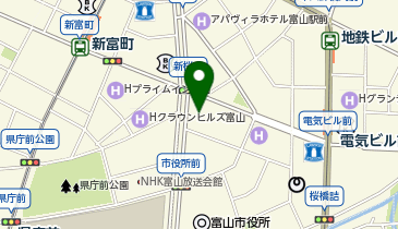 第一学院高等学校富山キャンパスの地図画像