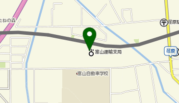 北陸信越運輸局富山運輸支局 企画調整部門の地図画像