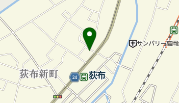 オカノ自動車電工の地図画像