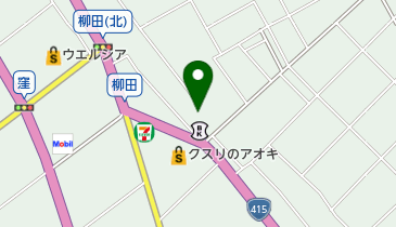 泉沢動物病院の地図画像