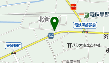 角井スーパーストアの地図画像