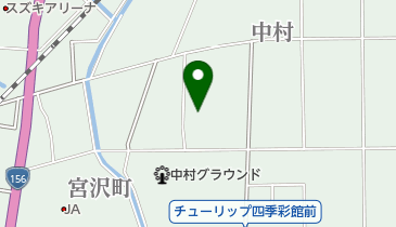 中村公民館の地図画像