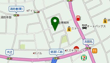 しばた鍼灸院の地図画像