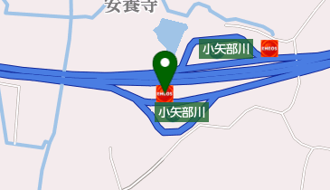 北陸自動車道小矢部川サービスエリア 上り線インフォメーションの地図画像