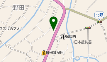 安居プロパン店の地図画像