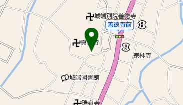 本井クリーニング店の地図画像