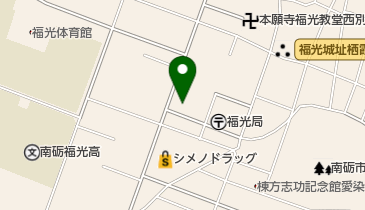 安谷呉服店の地図画像