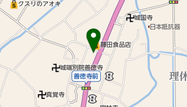 富山県信用組合 城端支店の地図画像