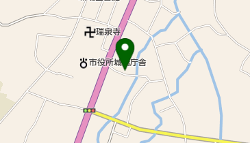 ゆうざき寝装の地図画像