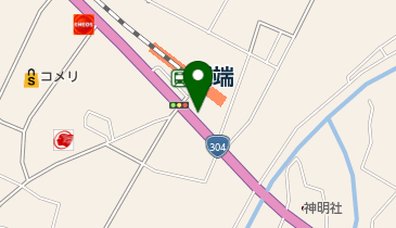 城端接骨院の地図画像