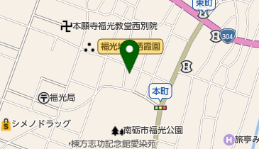 湯浅接骨院の地図画像