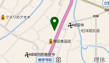 みのや理容室の地図画像