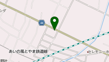 赤尾電設株式会社射水の地図画像