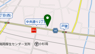 いせ動物病院の地図画像