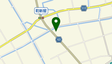 電化のヨネダの地図画像