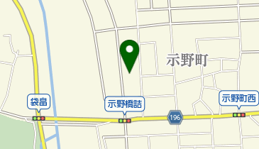 オオニシ機工株式会社の地図画像