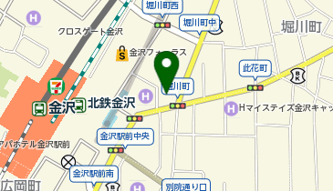 第一学院高等学校金沢キャンパスの地図画像