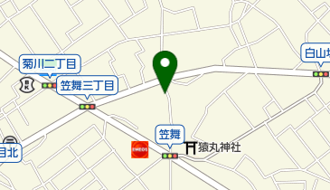 明治牛乳 笠舞販売所の地図画像