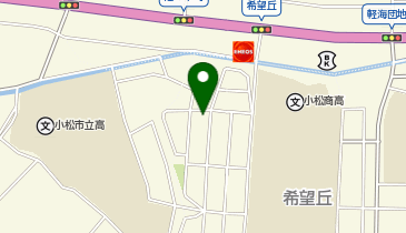 バーバーたかせの地図画像