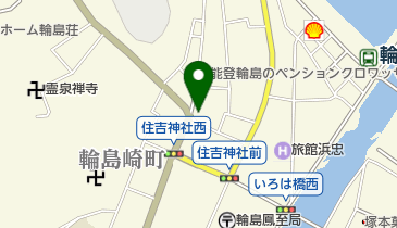 上井呉服店の地図画像