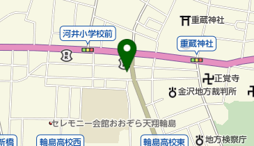 アユート輪島の地図画像