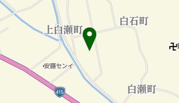 JAはくい シードプラントの地図画像