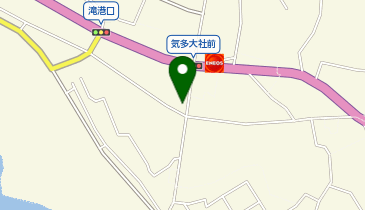 ひらの食料品店の地図画像