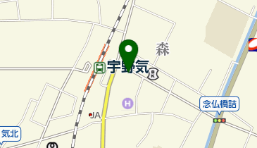 和幸美容室の地図画像