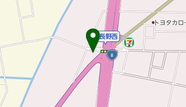 デイサービスリハビリ長寿の地図画像