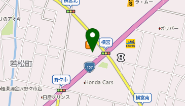 ヤングドライグループ ヤングドライ野々市支店の地図画像