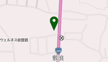 まつ食堂の地図画像