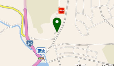 三波農機商会の地図画像