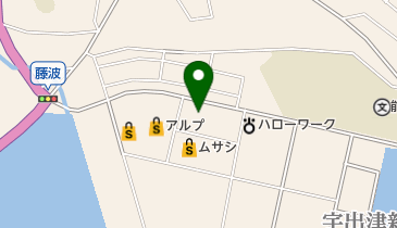いのひら理容店の地図画像