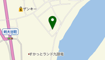 江上三ケ土地改良区の地図画像