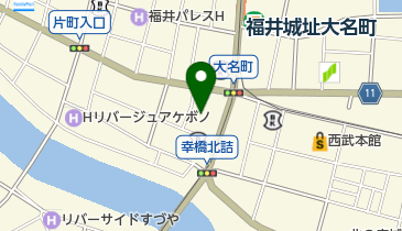 福井労働局 労働基準部 労災補償課 分室の地図画像