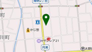 ほっと地域リハビリセンター大野の地図画像