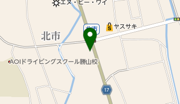 かわぐち動物病院の地図画像