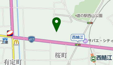ハローワークプラザさばえの地図画像