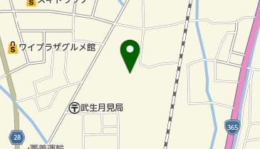 上野ガス株式会社の地図画像